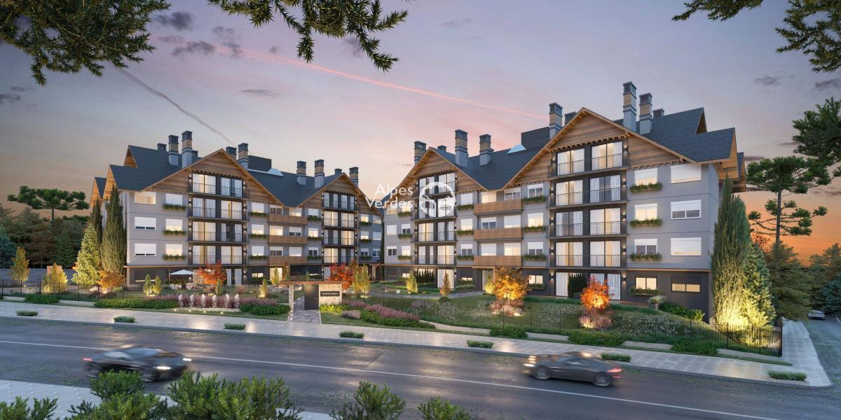 Apartamento com 2 quartos, 93.93m², à venda em Canela, Centro - Alpes Verdes Imobiliaria