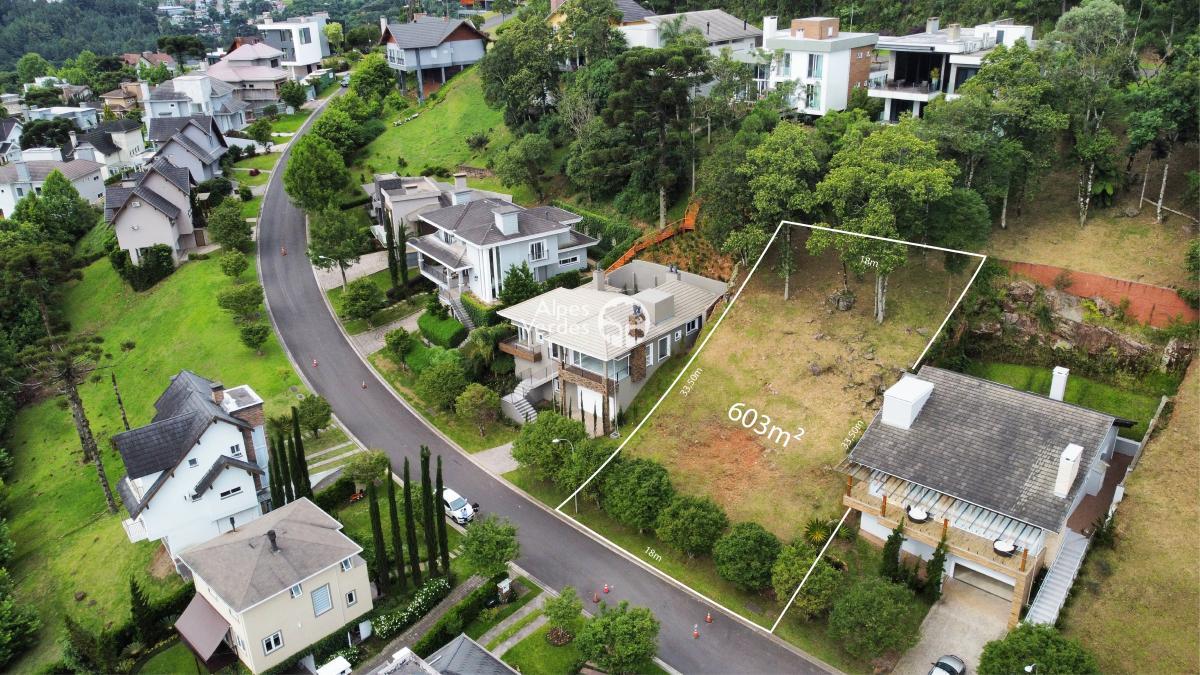 Vende-se lote no Allphaville prox. a Rua Coberta de Gramado